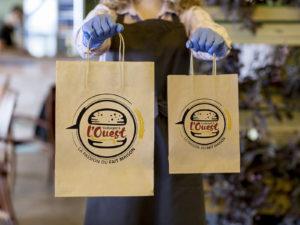 logo un burger à l'ouest