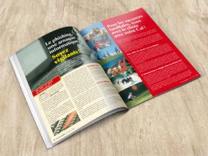 Magazine Vies de famille - encarts départementaux