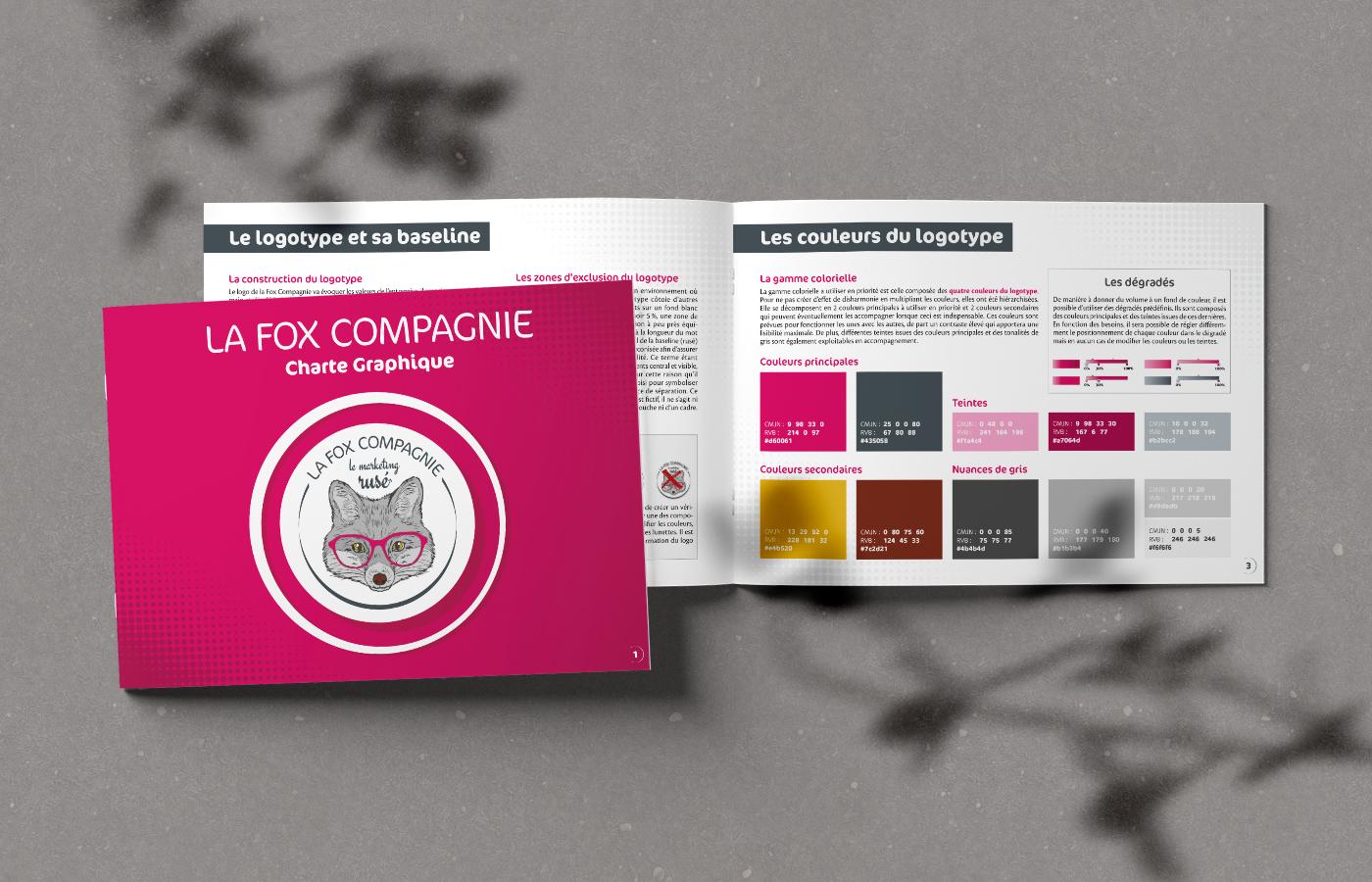 Charte graphique La Fox Compagnie